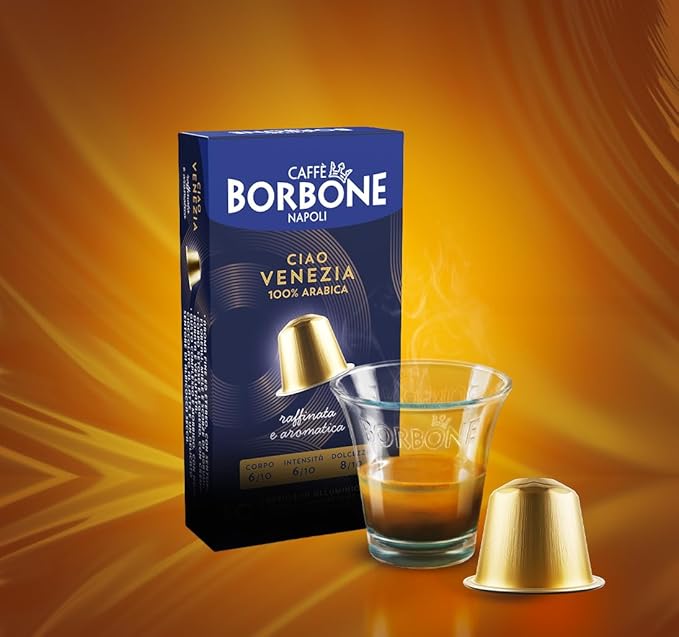 Caffè Borbone Ciao Venezia Aluminum Capsules Compatible (100 Count)