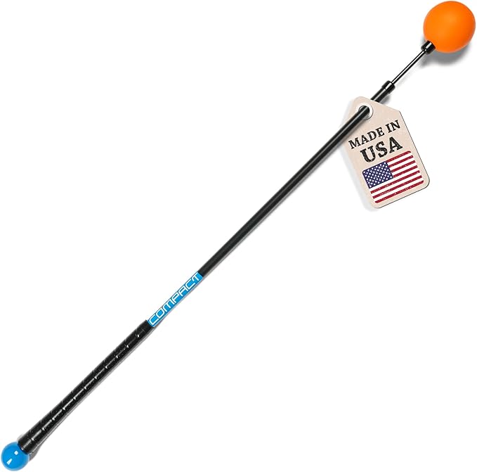 Orange Whip Golf Swing Trainer Aid Patented & Made in USA