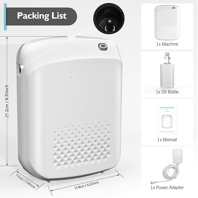 Scent Air Machine for Home, Yofuly Smart Hotel Collection Diffuser