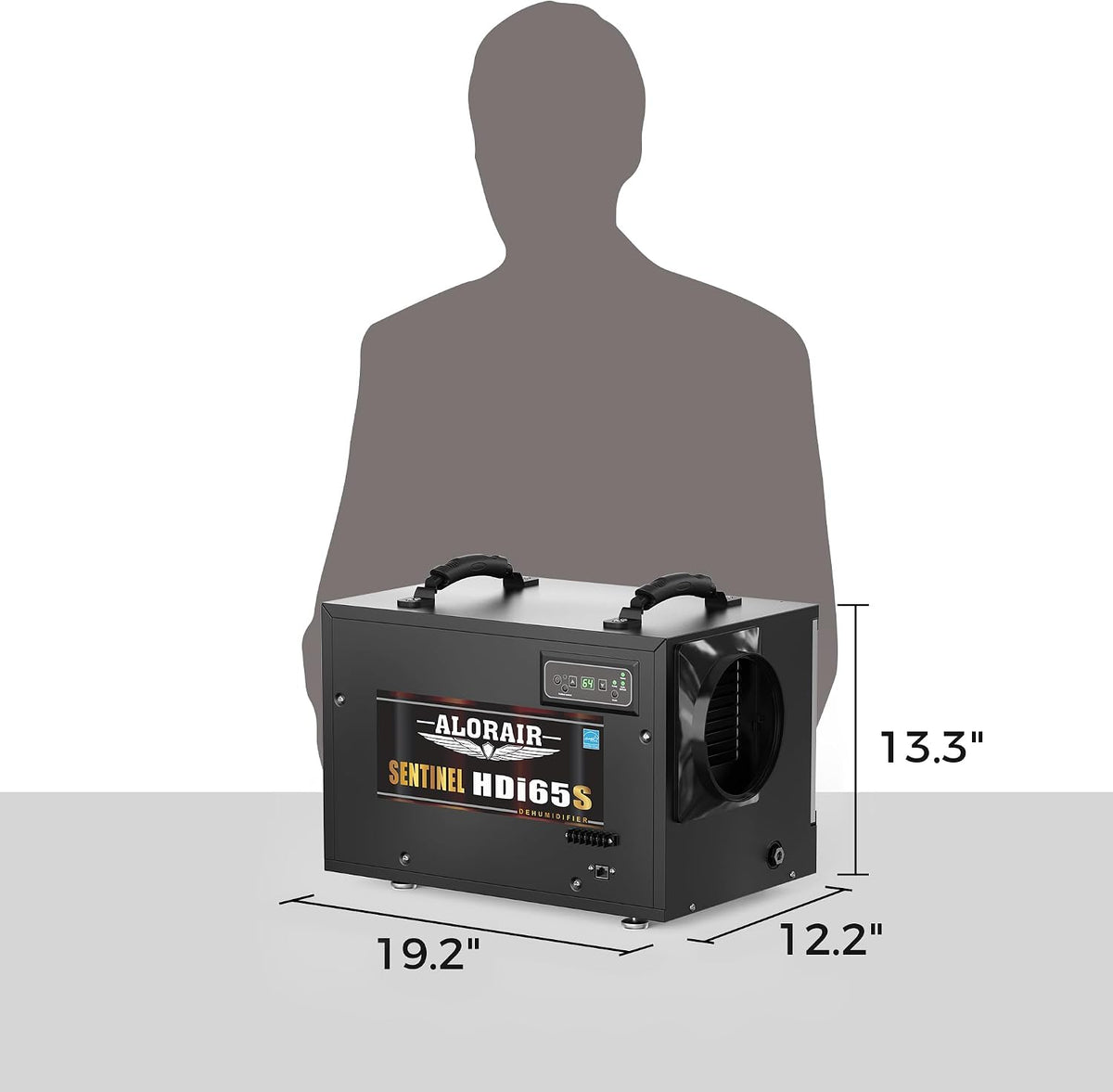 ALORAIR 120 Pints Energy Star Crawlspace Dehumidifier with Pump 1300 Sq.Ft.