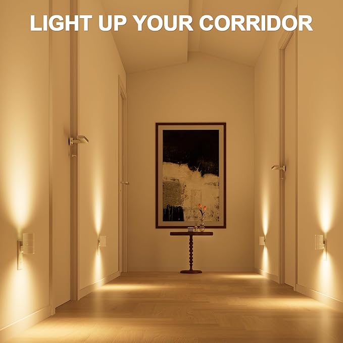 NIORSUN Night Lights Plug into Wall, Dimmable (8 Pack)