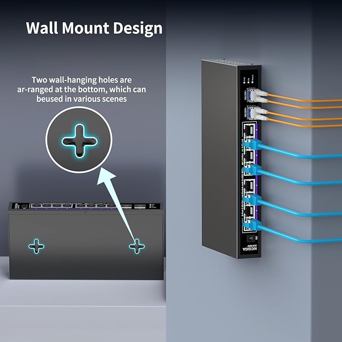 10 Port 2.5Gb Unmanaged Ethernet Switch