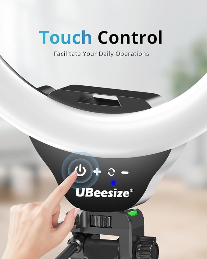 UBeesize 12'' RGB Selfie Ring Light