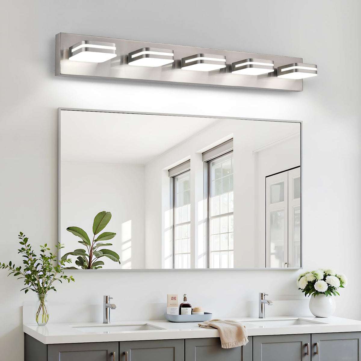 Torondo 360° Rotate LED Bathroom Vanity Light Fixtures, Acrylic Vanity Lights...