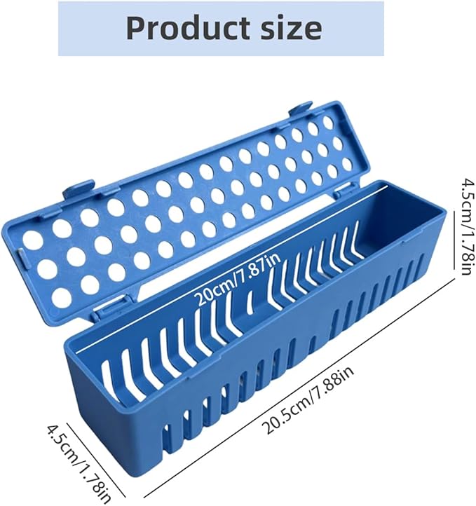 Dental Autoclave Sterilization Cassettes Rack Box Dental Instrument Cassette ...