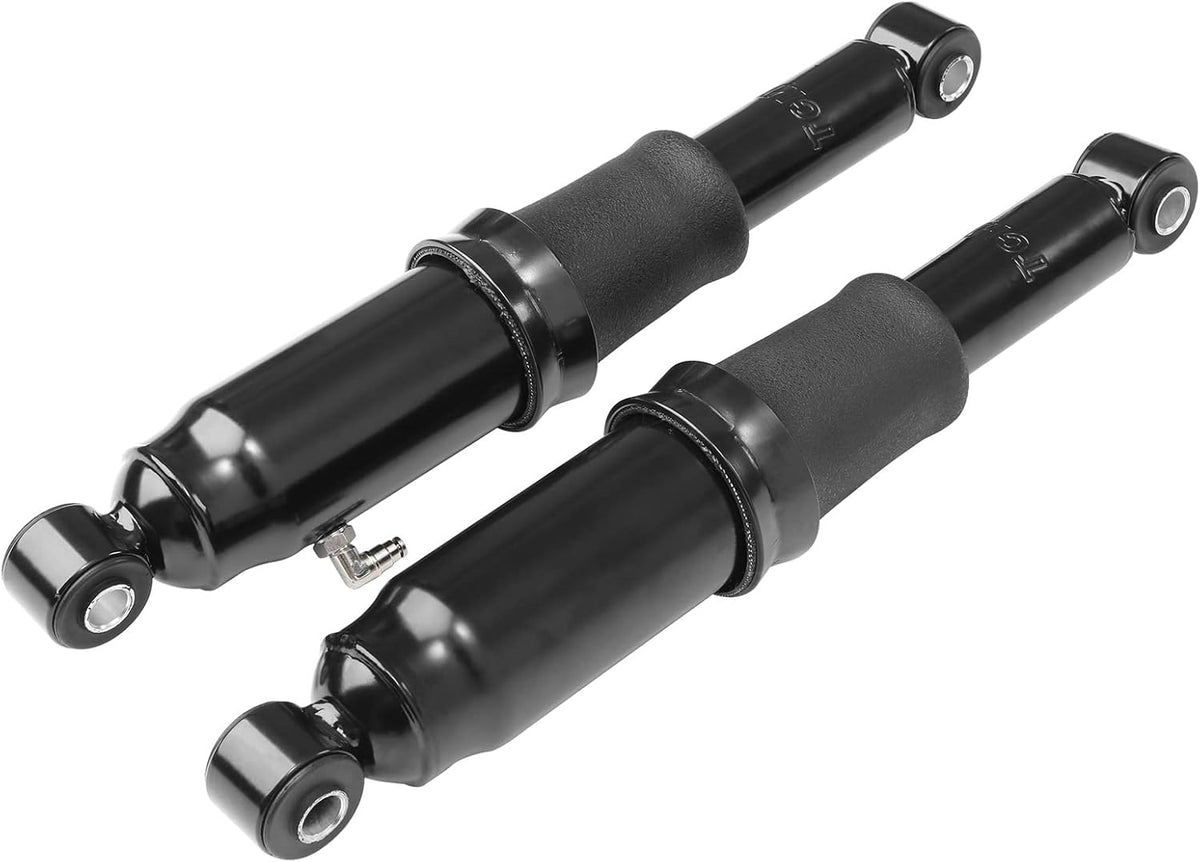 XFMT Motorcycle Adjustable Rear Air Ride Suspension Kit Shock Absorber For Ha...
