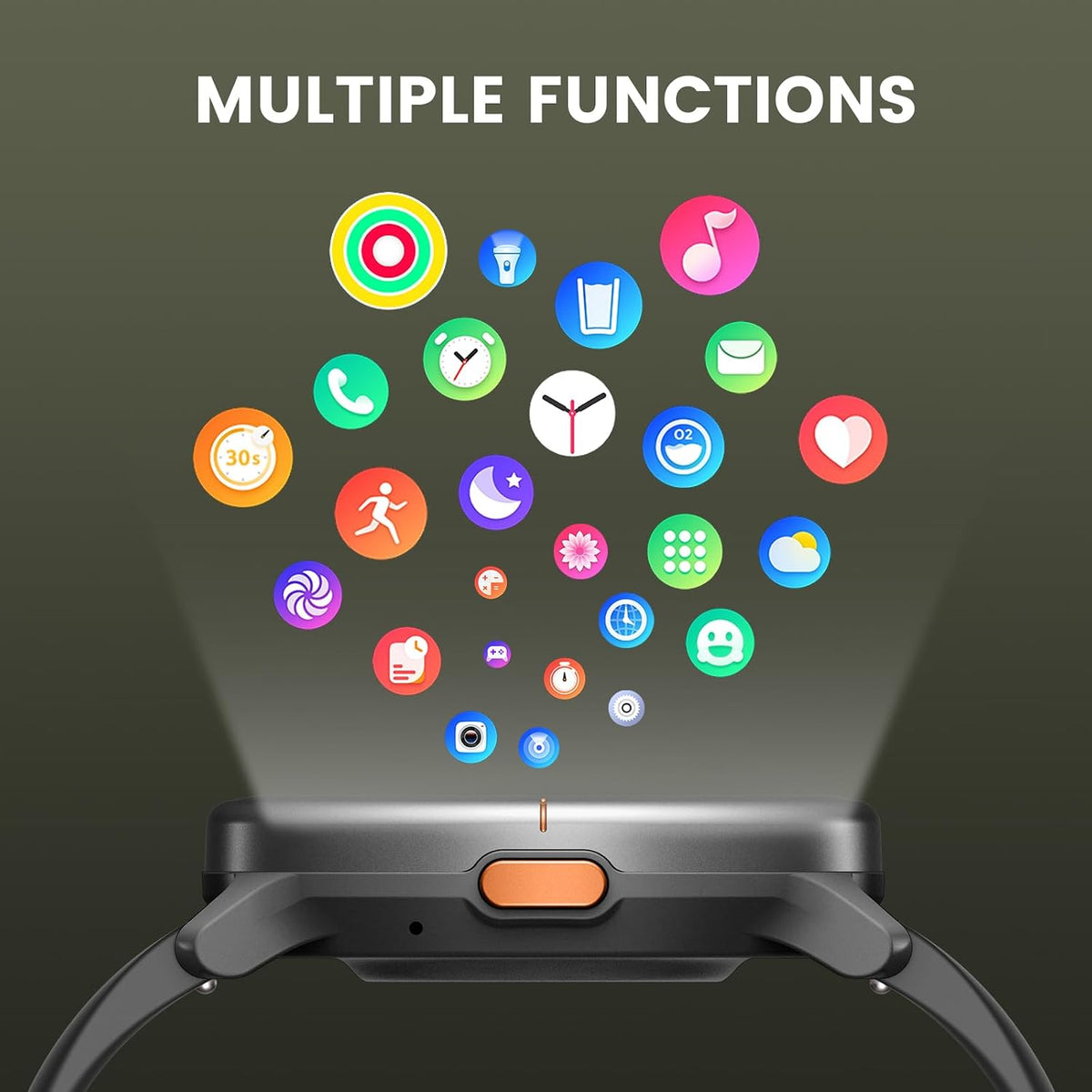 Smart Watch for Men Women, Bluetooth Calls, Activity Tracker, Android iOS