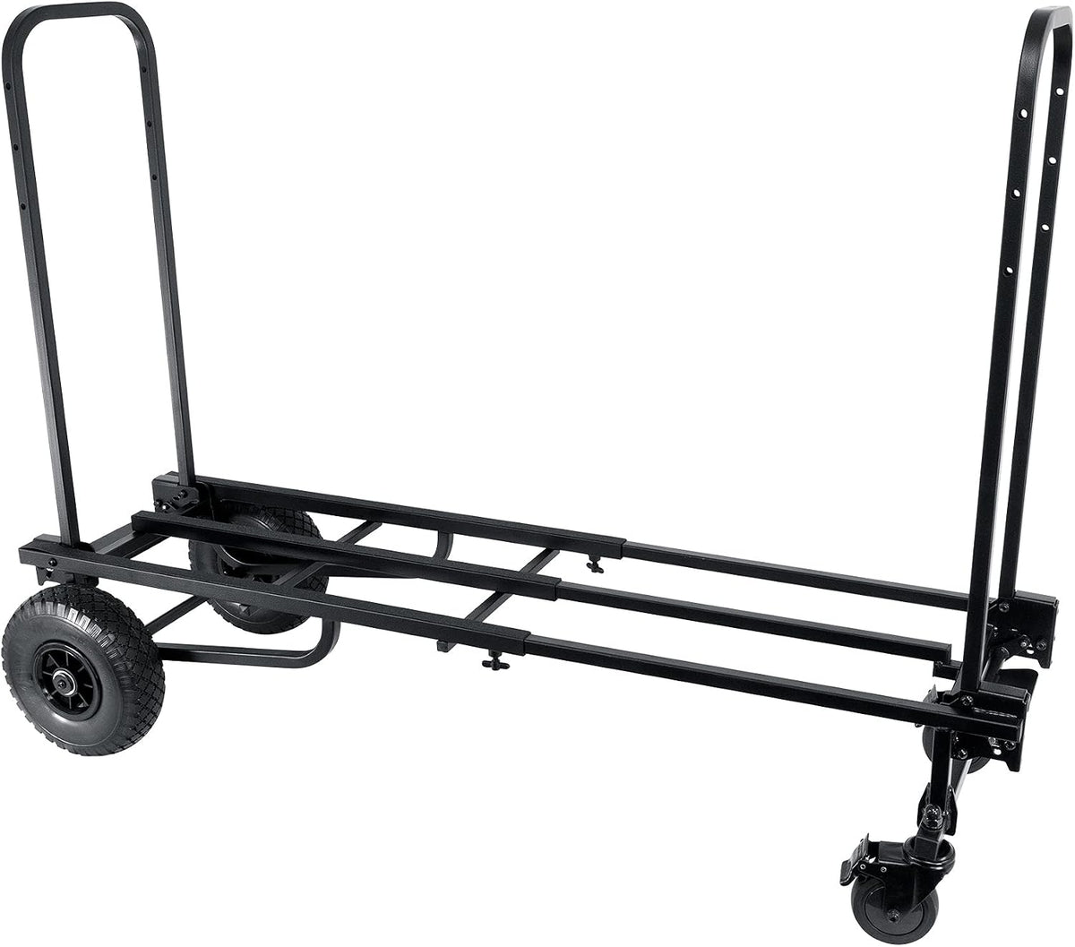 Rockville Rock Cart Pro DJ Equipment Transport Roller Cart, 700 LB Capacity