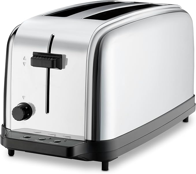 Waring Commercial WCT704 4 Slice Extra Long Slot Light Duty Pop-Up Toaster