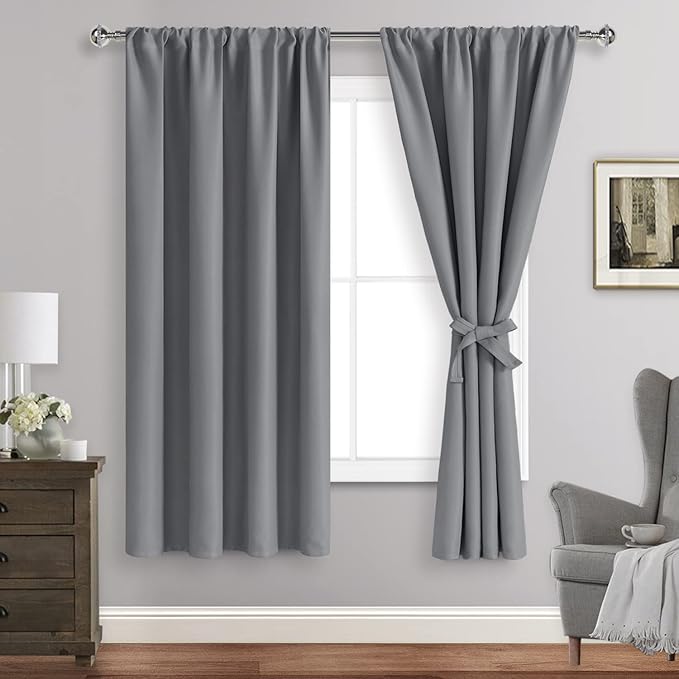 JIUZHEN Blackout Curtains for Bedroom/Living Room