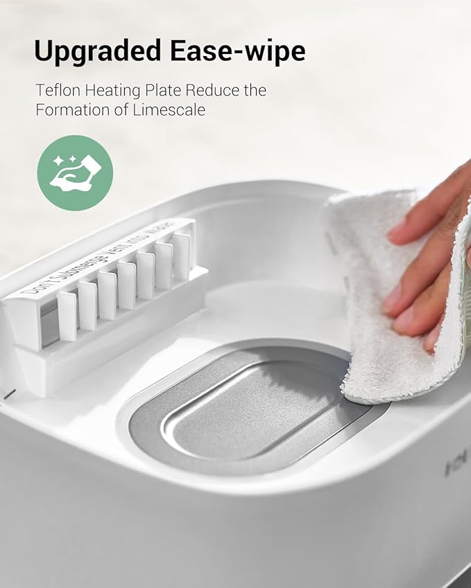 HAUTURE Bottle Sterilizer and Dryer, 6-in-1 Baby Bottle Sterilizer, 10 Bottles