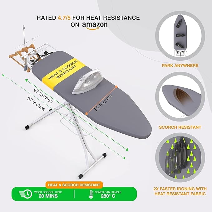 Xabitat Full Size Ironing Board 57" X 15"
