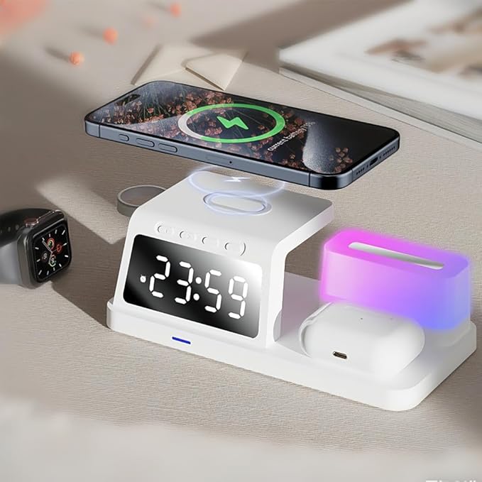 IHAO 6in1Digital Alarm Clock