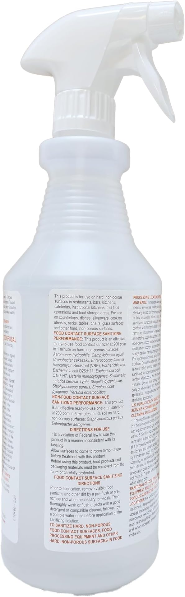 Bussit Clean Food Surface Sanitizer & Cleaner, Kills 99.9% of Kitchen Bac...