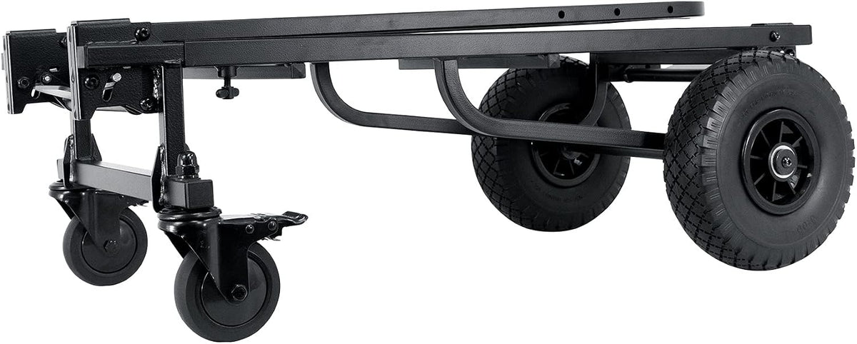 Rockville Rock Cart Pro DJ Equipment Transport Roller Cart, 700 LB Capacity