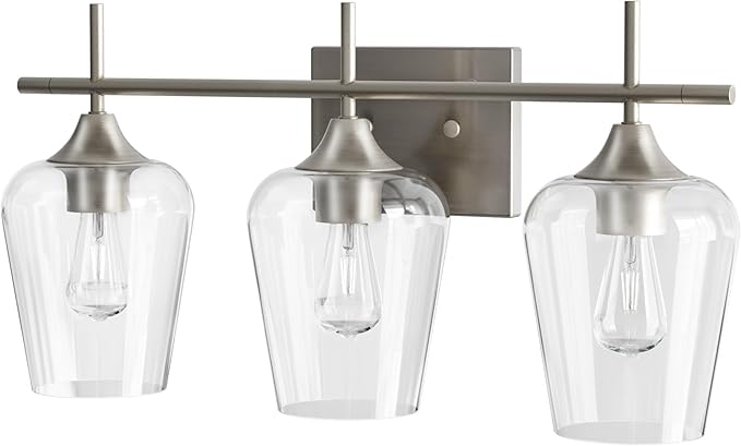 VONLUCE Bathroom Vanity Light, 3 Light Bathroom Light Fixture Over Mirror