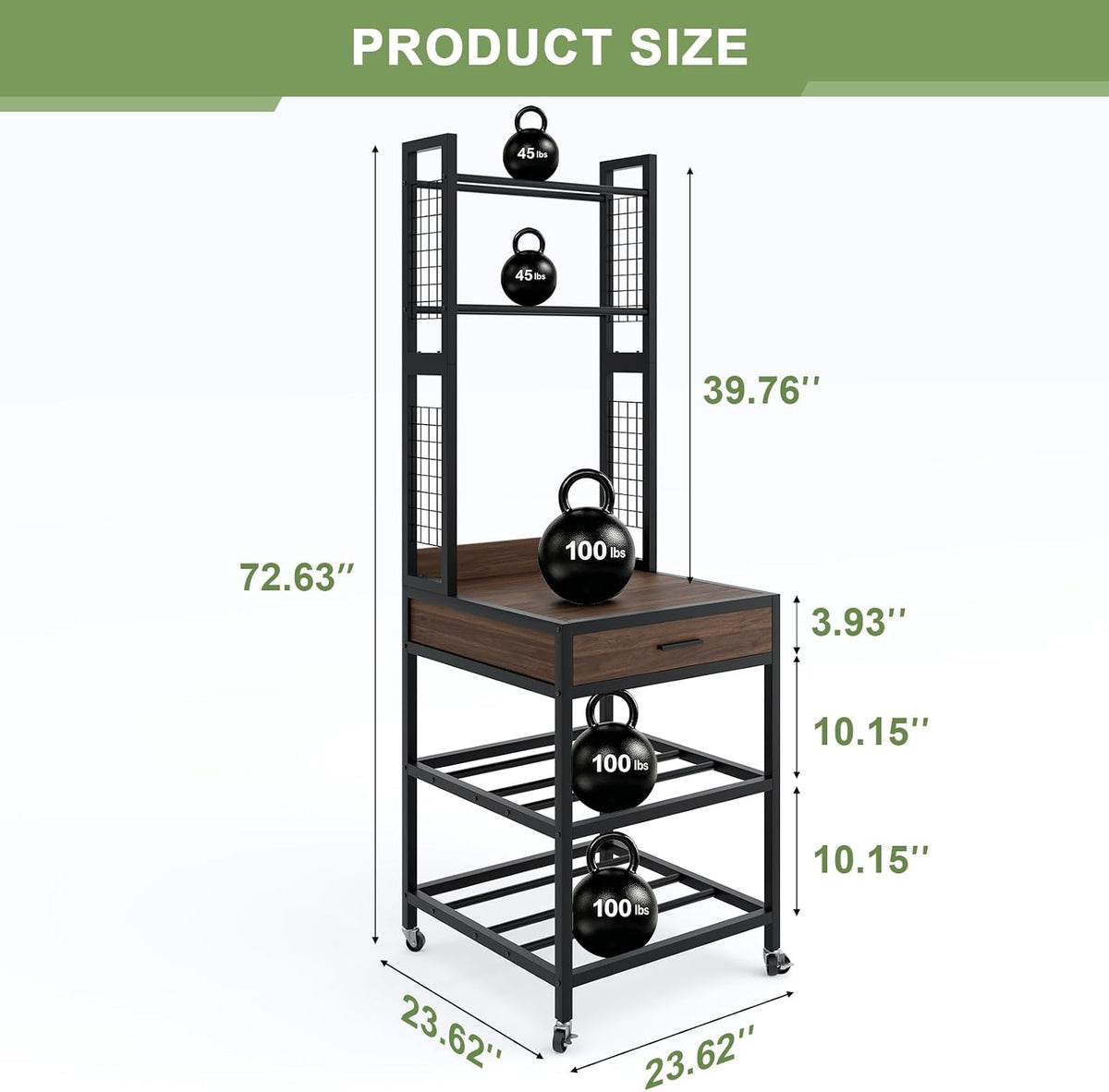 3D Printer Stand with Filament Storage,Shelf for 3D Printer