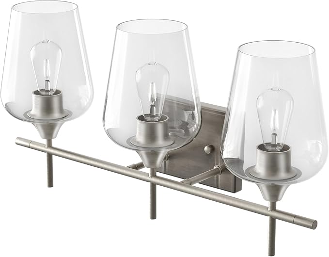 VONLUCE Bathroom Vanity Light, 3 Light Bathroom Light Fixture Over Mirror