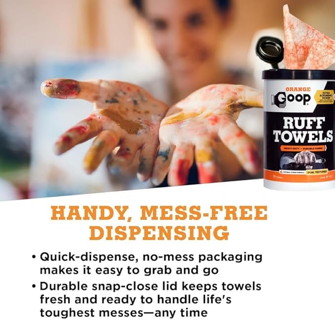 GOOP Heavy Duty Ruff Towels (6 Pack)