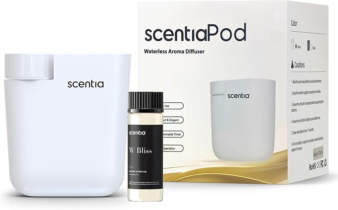 Home Scent Diffuser Starter Kit |Plug in Waterless Aroma Diffuser