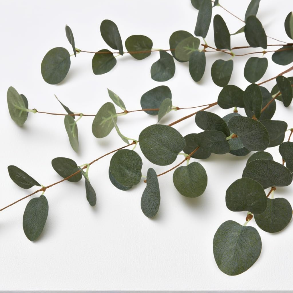 12 Pcs 27" Eucalyptus Stems Greenery Stems Eucalyptus Leaf Spray in Gree...