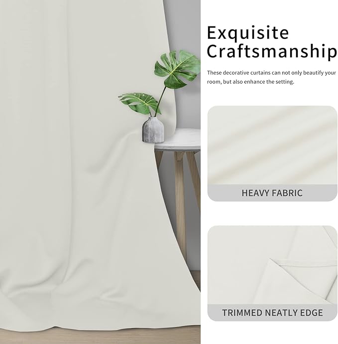 Easy-Going Blackout Door Curtains