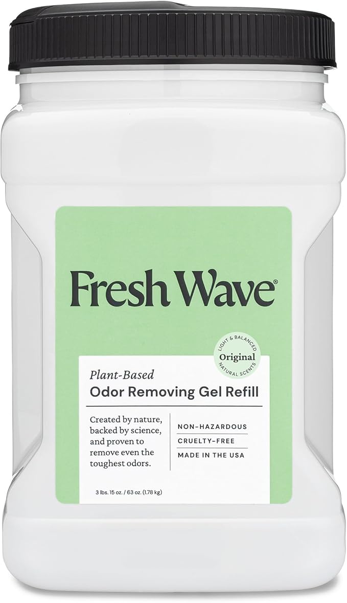 Fresh Wave Original Scent Odor Removing Gel Refill, 63 oz. | Safer Odor