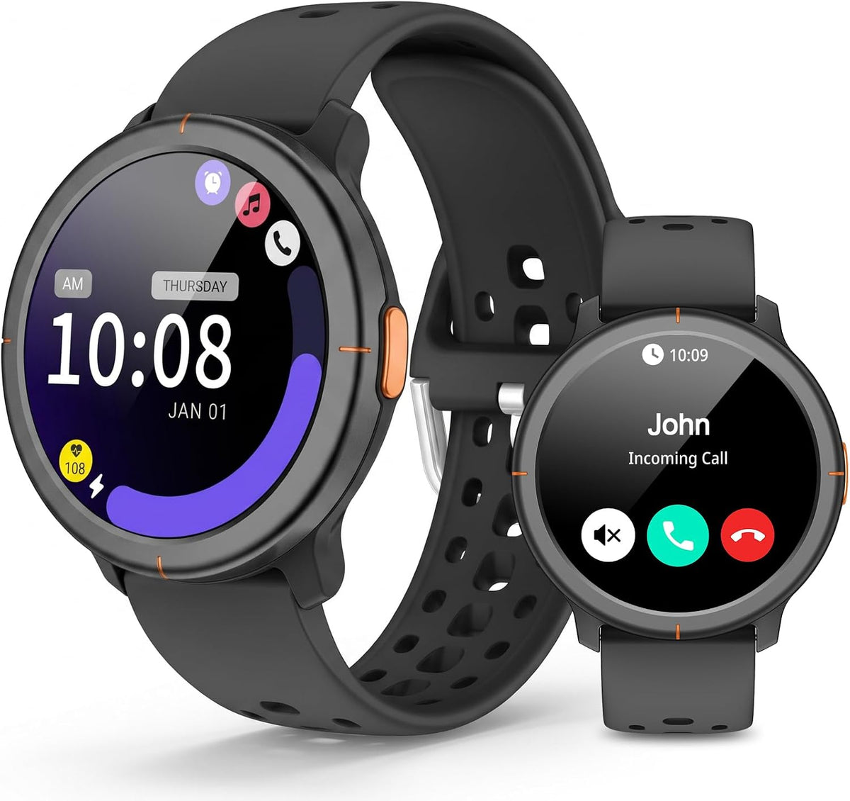 Smart Watch for Men Women, Bluetooth Calls, Activity Tracker, Android iOS