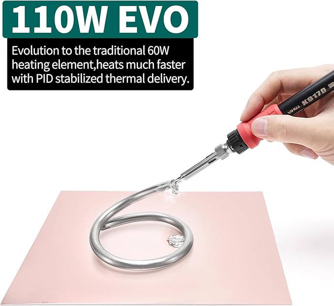 YIHUA 939D+ III EVO Digital Soldering Iron Station Kit 110W High Power