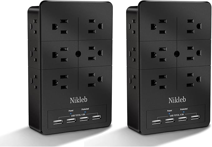 Surge Protector Nikleb, Wall Outlet