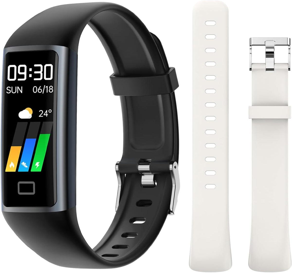 Fitness Tracker with Step/Distance/Calories Counter for Women Men