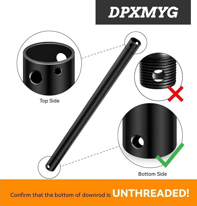 DPXMYG 72 inch Ceiling Fan Downrod