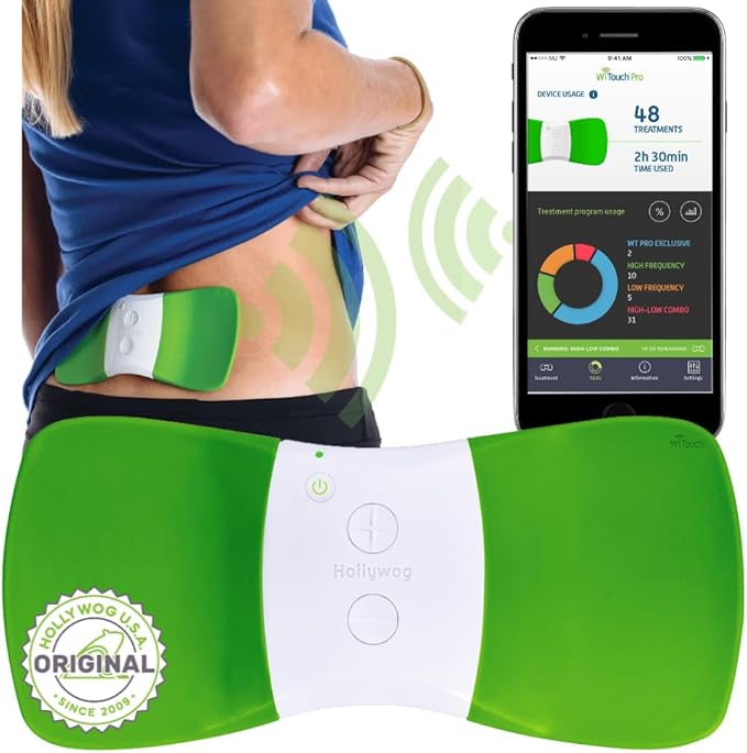WiTouch Pro Bluetooth TENS Unit – Wireless Lower Back Pain Relief Device | (3...