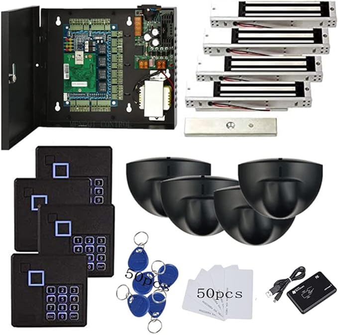 MENGQI-CONTROL Request to Exit PIR Motion Sensor 4 Doors Access Control
