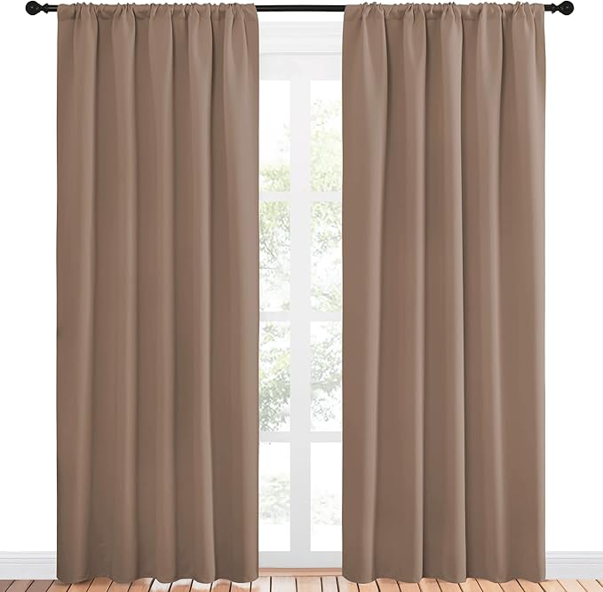 NICETOWN Room Darkening Curtains (Set of 2)