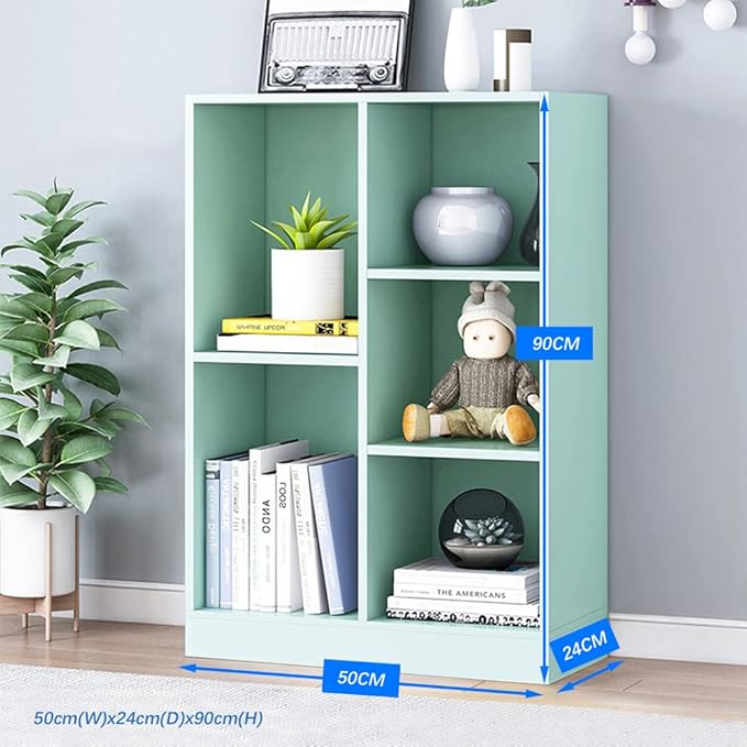 IOTXY Open Shelf Low Bookcase