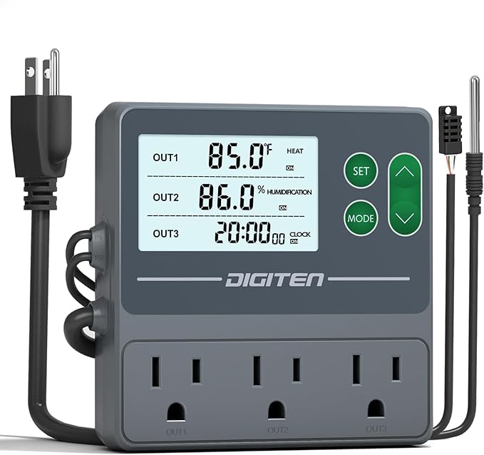 DIGITEN Temperature and Humidity Controller