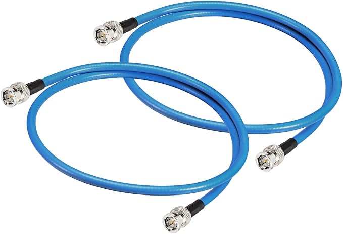 Superbat SDI Cable BNC Cable 3G/6G/12G HD-SDI Cable (2Pcs)