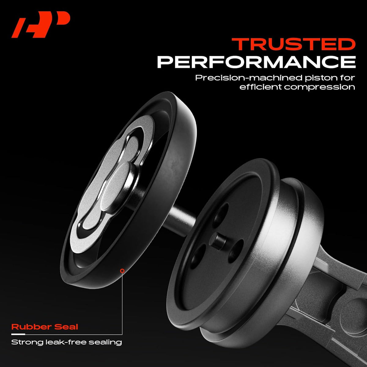 A-Premium Air Suspension Compressor Pump with Bracket Compatible with BMW