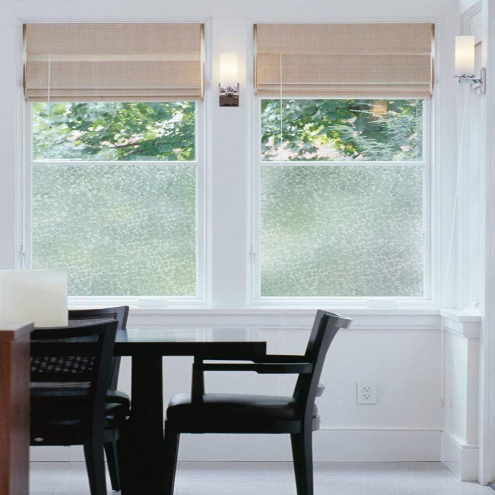 d-c-fix 346-0276-2PKA Self-Adhesive Privacy Glass Window Film, 17" x 78&...