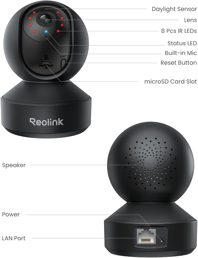 REOLINK E1 Pro 3K PT Wi-Fi Indoor Camera