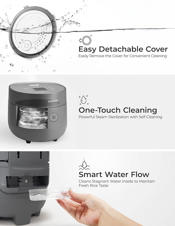 CUCKOO Micom Rice Cooker 3-Cup Uncooked / 6-Cup Cooked