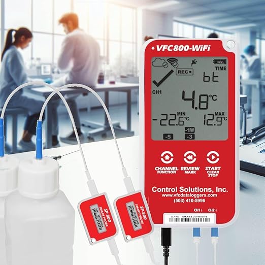 Control Solutions VFC800 Temperature Data Logger