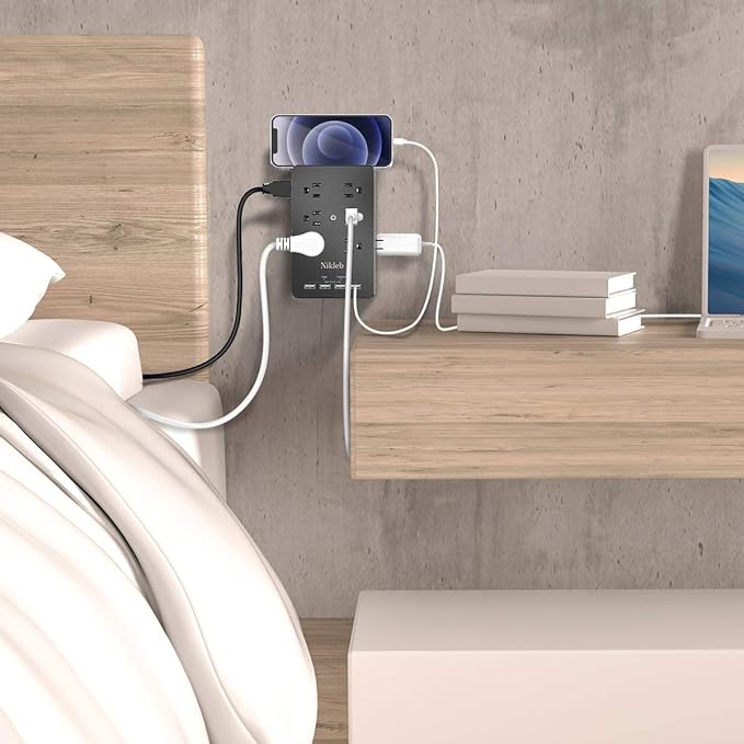 Surge Protector Nikleb, Wall Outlet
