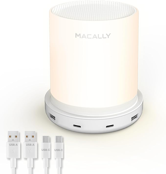 Macally Small Bedside Lamp