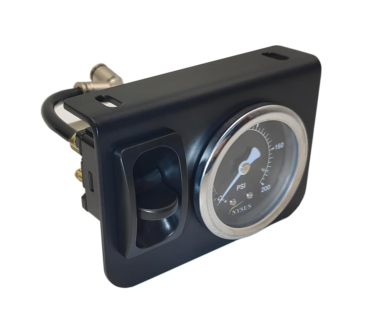 NYSUS in Cab Single Air Gauge Control Kit with Paddle Valve and Air Fittings ...
