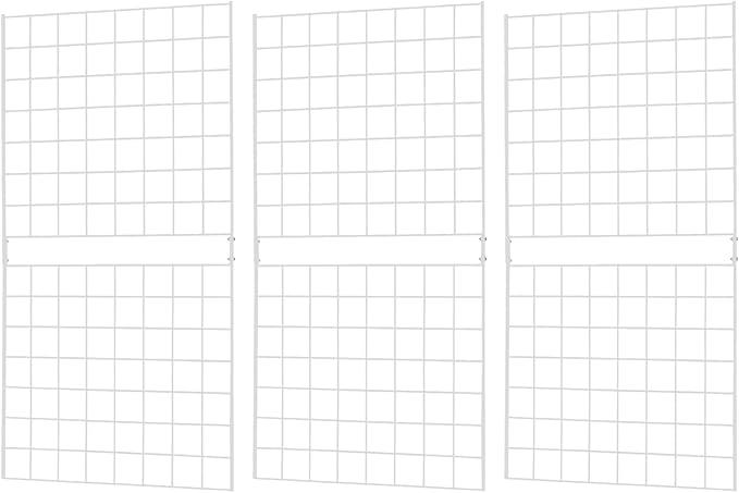 7RiversART Grid Wall Commercial Grade Gridwall Panels – Heavy Duty Grid Panel...
