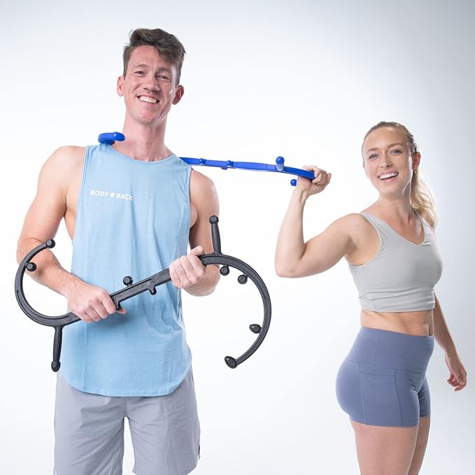 Body Back Buddy Elite His and Hers Bundle– USA Made – Trigger Point Massage Tool