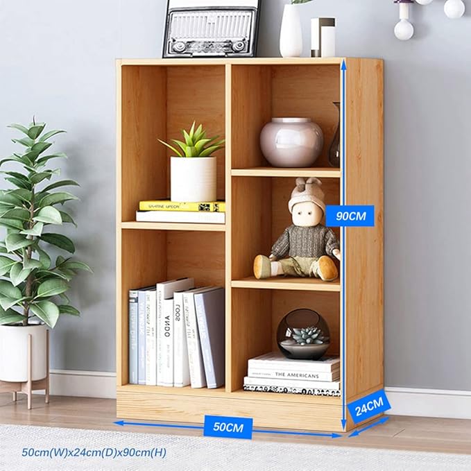 IOTXY Open Shelf Low Bookcase