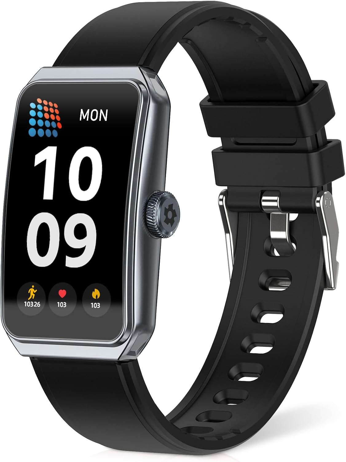 Fitness Tracker, Step Counter with 24/7 Heart Rate Blood Oxygen Sleep Monitor...